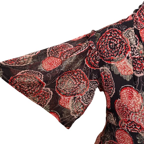 Ba&sh Robe Hide Floral Maxi Dress Size S NWT - Picture 4 of 11